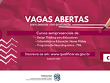 SEMIPRESENCIAL VAGAS ABERTAS QUALIFICAR BANNER QUALIFICAR
